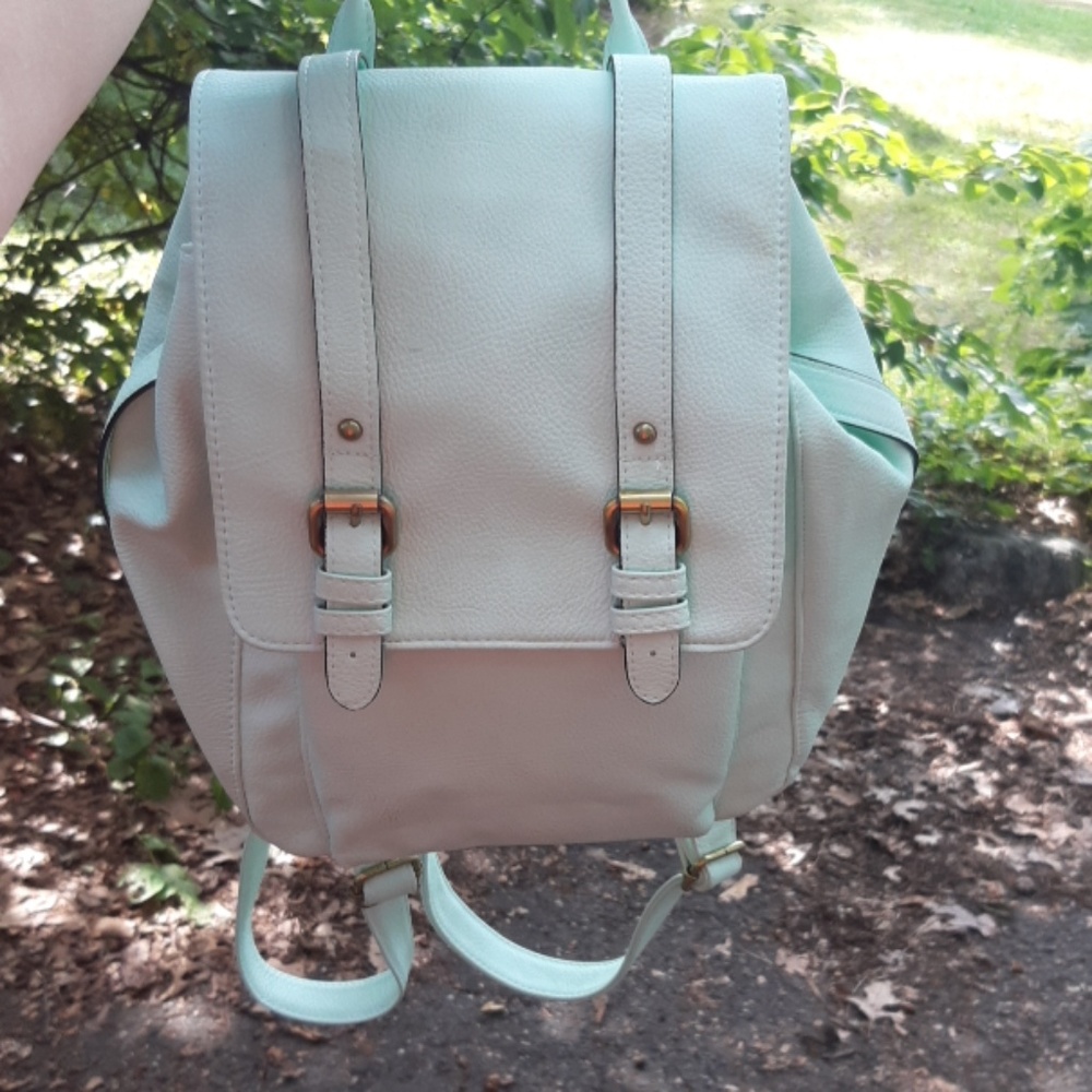 Mint Green Backpack